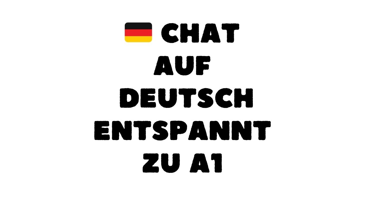 Chat auf Deutsch