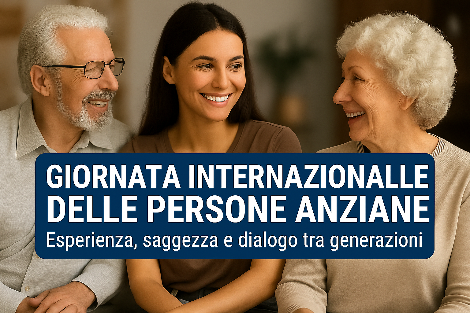 Giornata Internazionale delle Persone Anziane – Saggezza, esperienza e dialogo tra generazioni