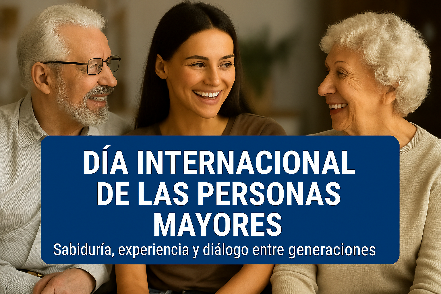 Día Internacional de las Personas Mayores – Sabiduría, experiencia y diálogo entre generaciones