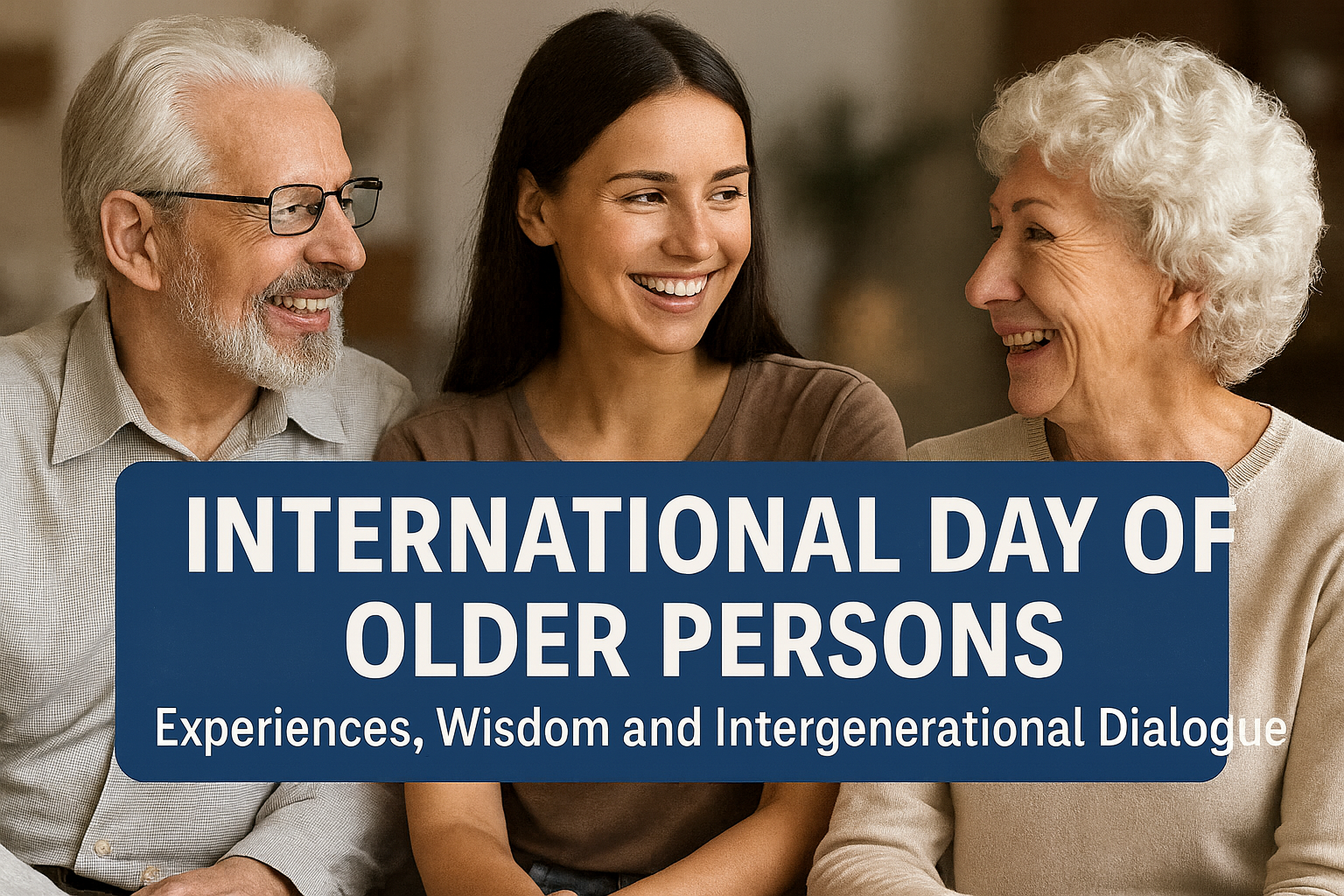 International Day of Older Persons – Wisdom, Experience, and Intergenerational Dialogue