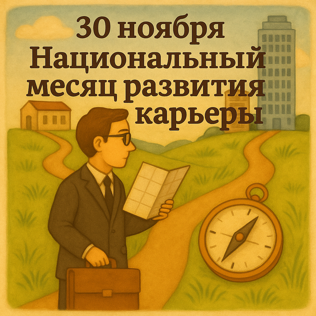 30 ноября – Национальный месяц развития карьеры 