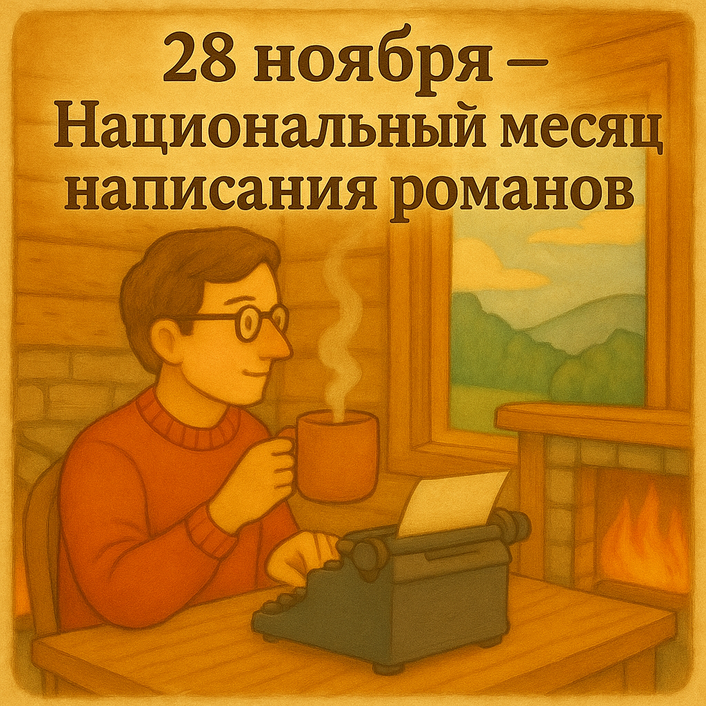 28 ноября – Национальный месяц написания романов