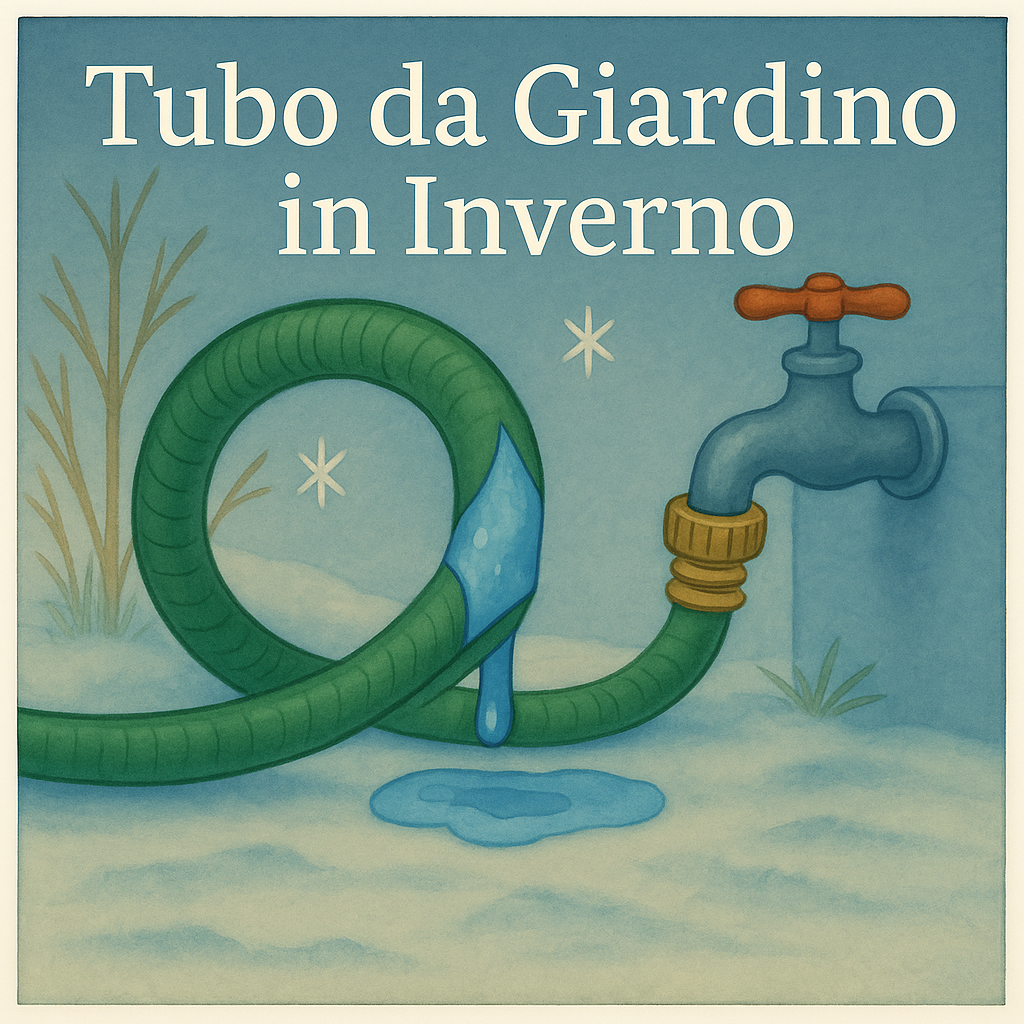 Tubo da giardino in inverno – perché si congela e come proteggerlo