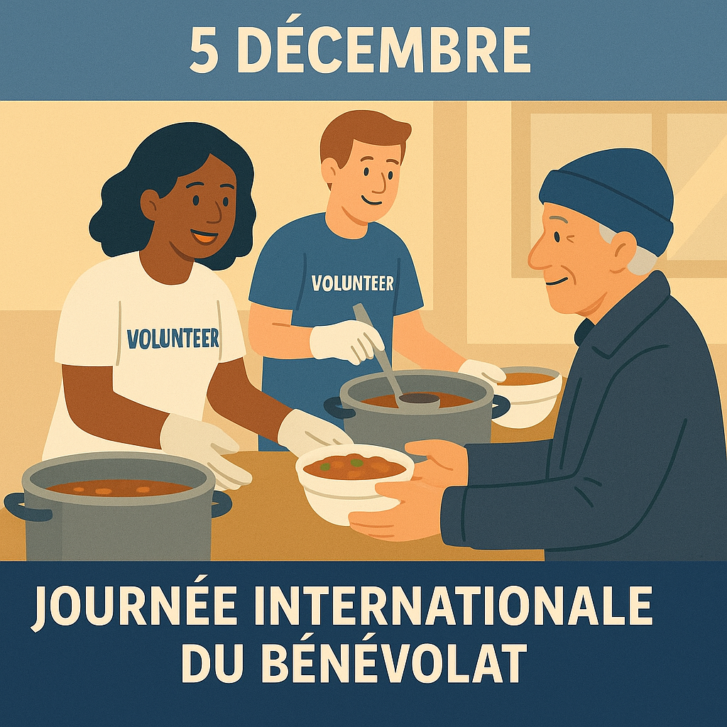 5 décembre – Journée internationale du bénévolat