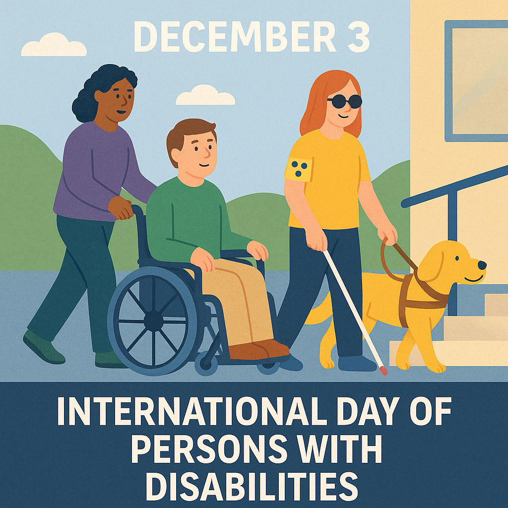 December 3 – International Day of Persons with Disabilities ♿️
