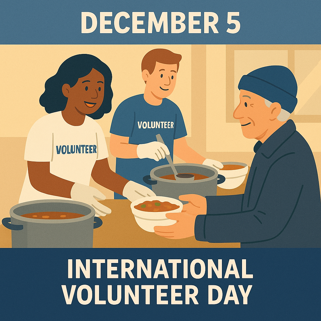 December 5 – International Volunteer Day