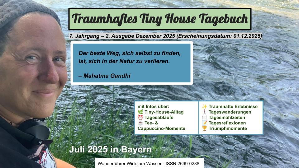 Traumhaftes Tiny House Tagebuch – Juli 2025 in Bayern – vom Auto ins Tiny House