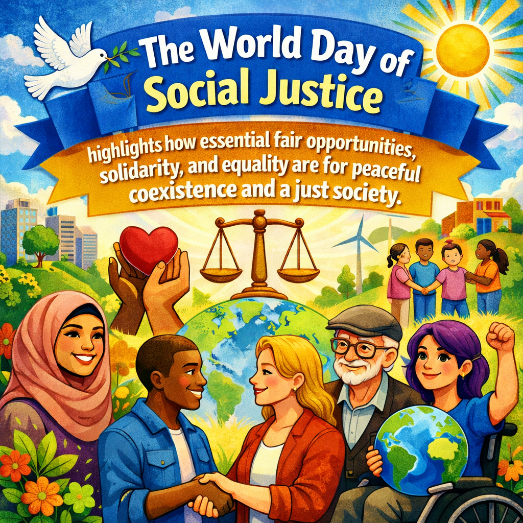 February 20 – World Day of Social Justice