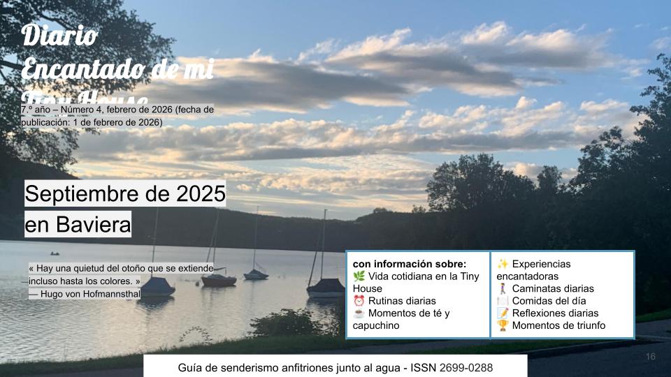 Diario encantado de mi Tiny House – Septiembre 2026 en Baviera