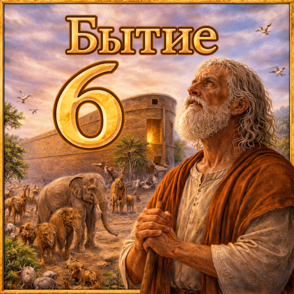 Библия – иллюстрированная история на шести языках – Бытие 6