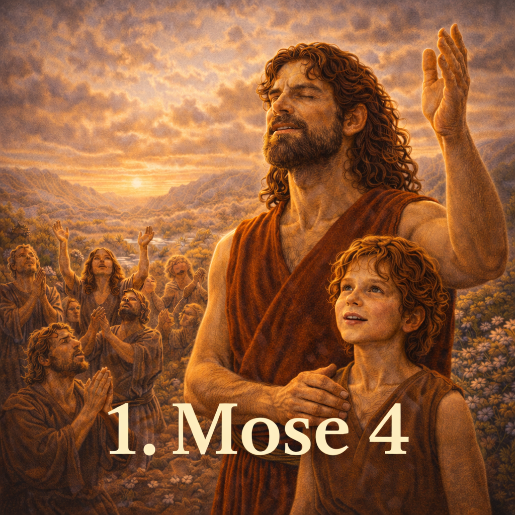 Die Bibel – eine Bildergeschichte in 6 Sprachen – 1. Mose 4