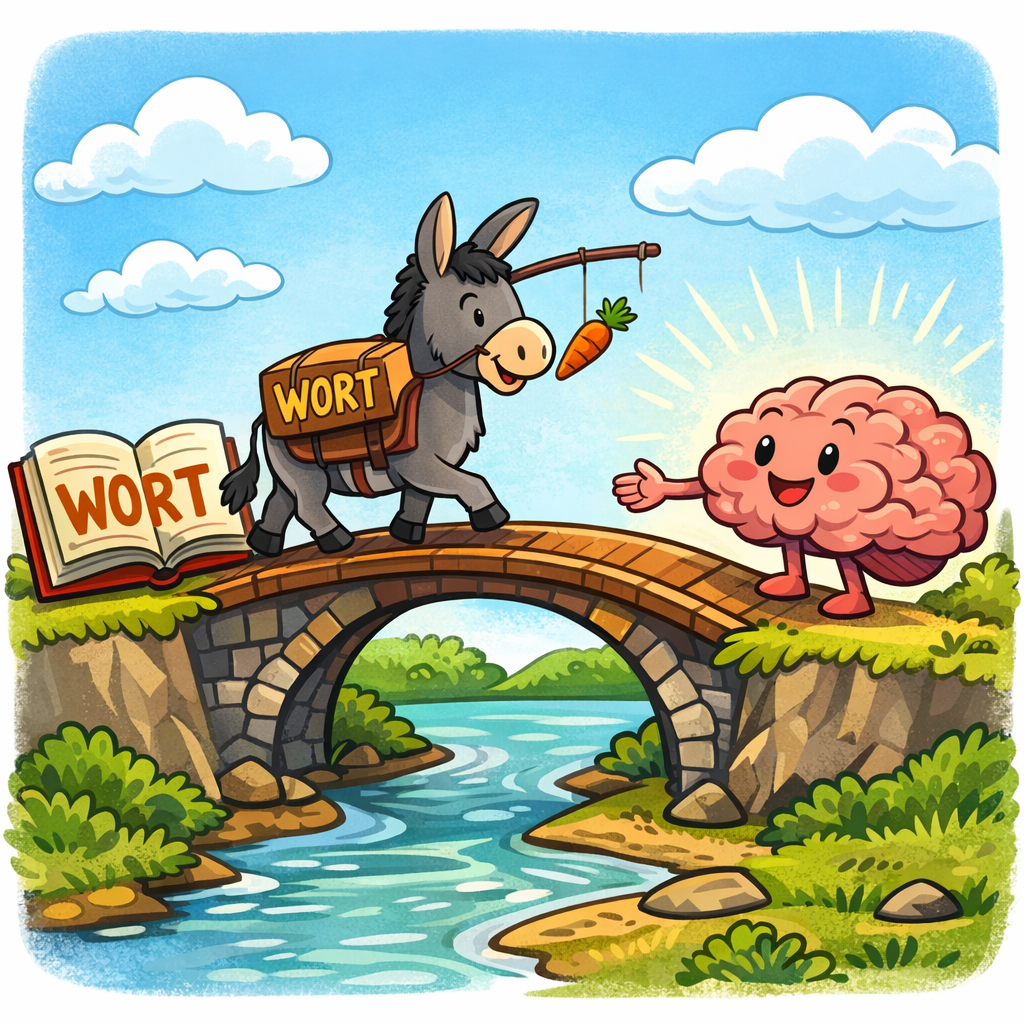 Eselsbrücken, um dir Dinge besser zu merken