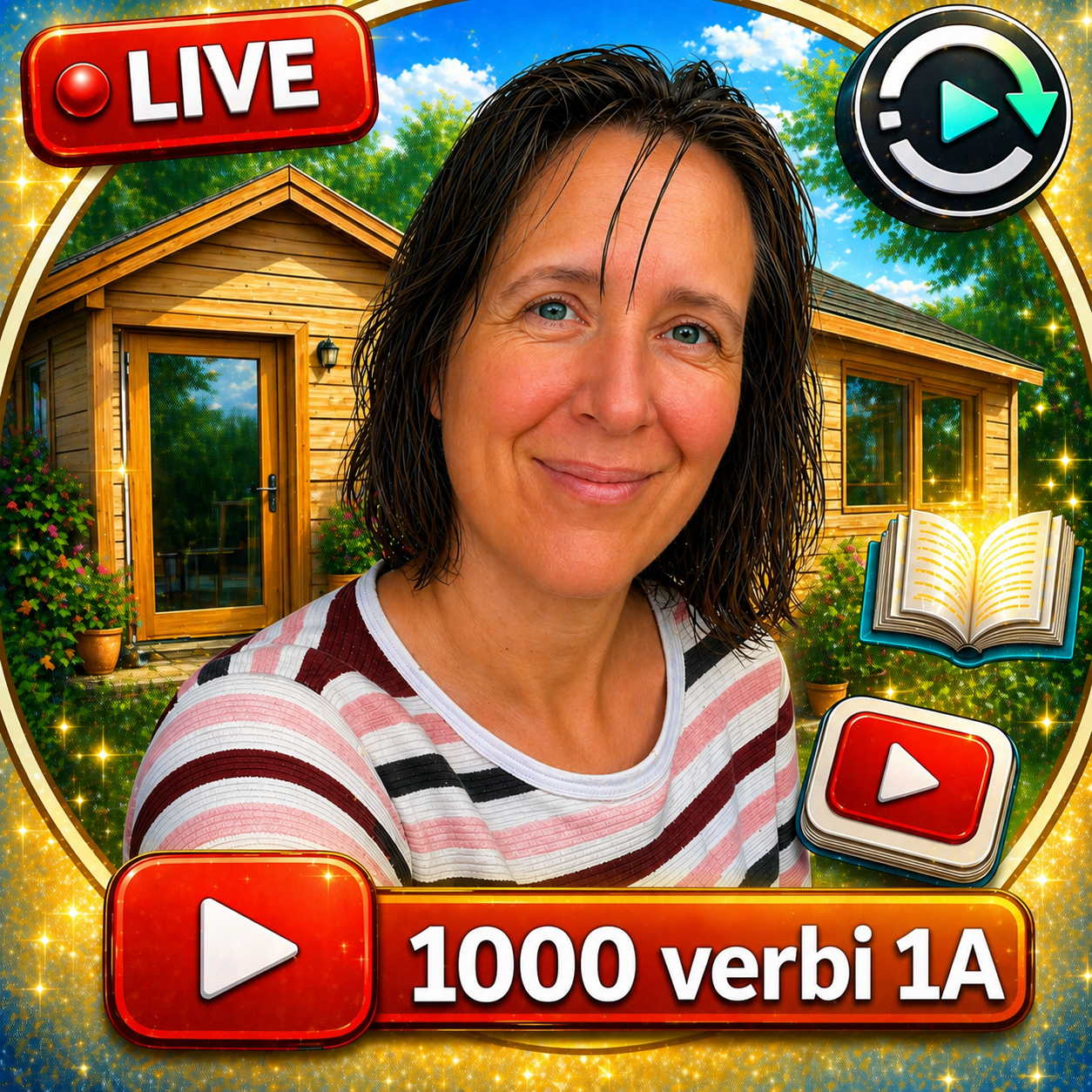 Live dal 14 marzo al 19 marzo – 1000 Verbi 1b essere al passato
