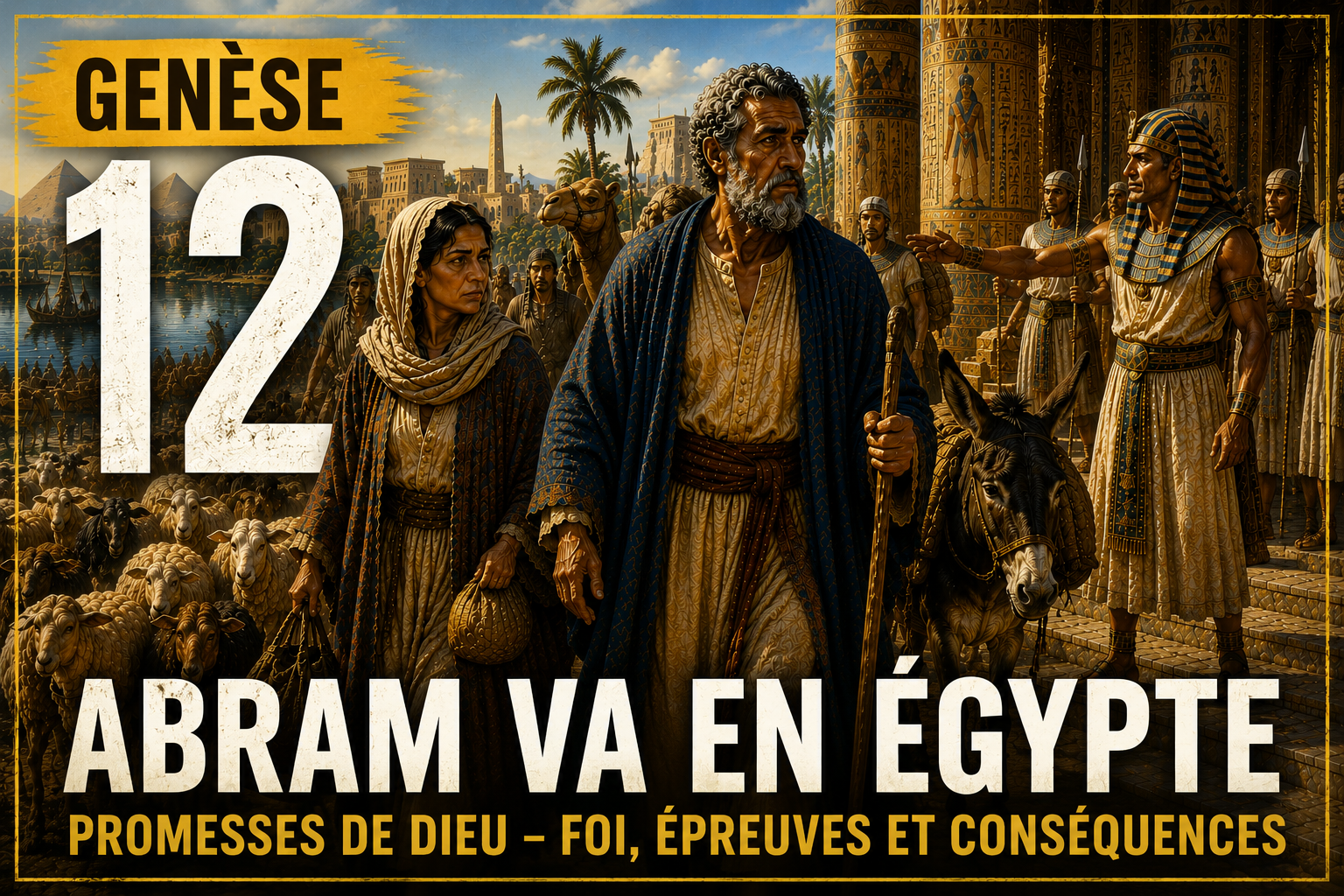 La Bible – Une histoire illustrée en six langues – Genèse 12