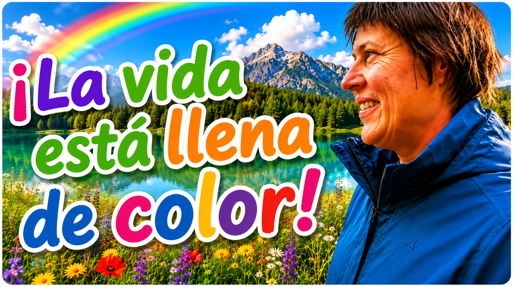 La vida está llena de color