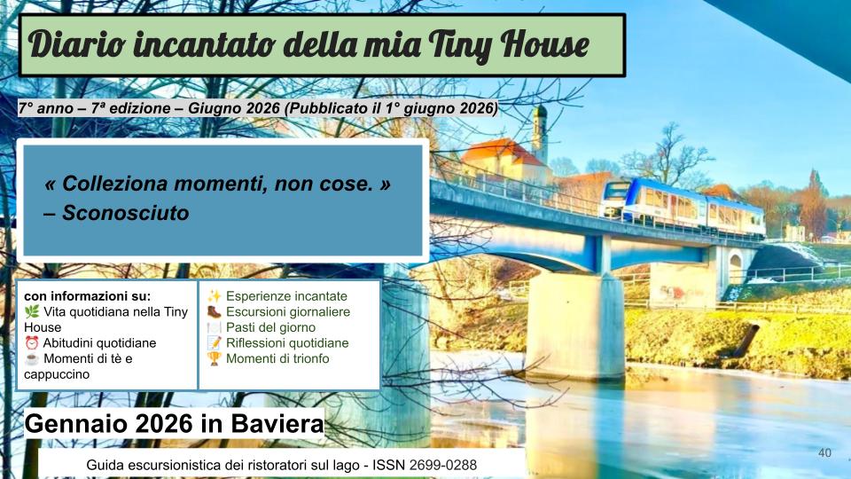 Il diario incantato della mia Tiny House – Gennaio 2026
