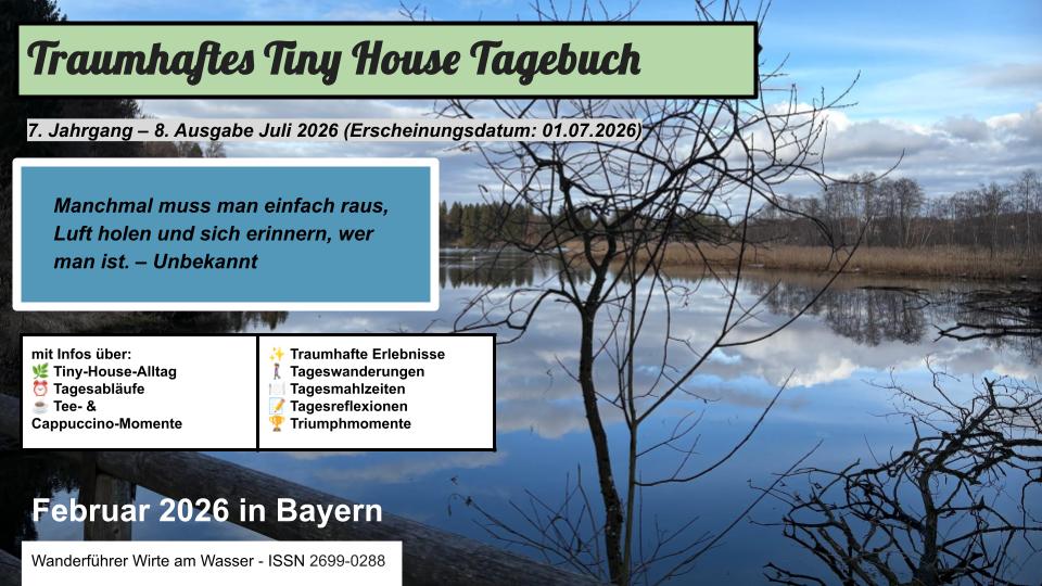 Traumhaftes Tiny House Fototagebuch – Februar 2026