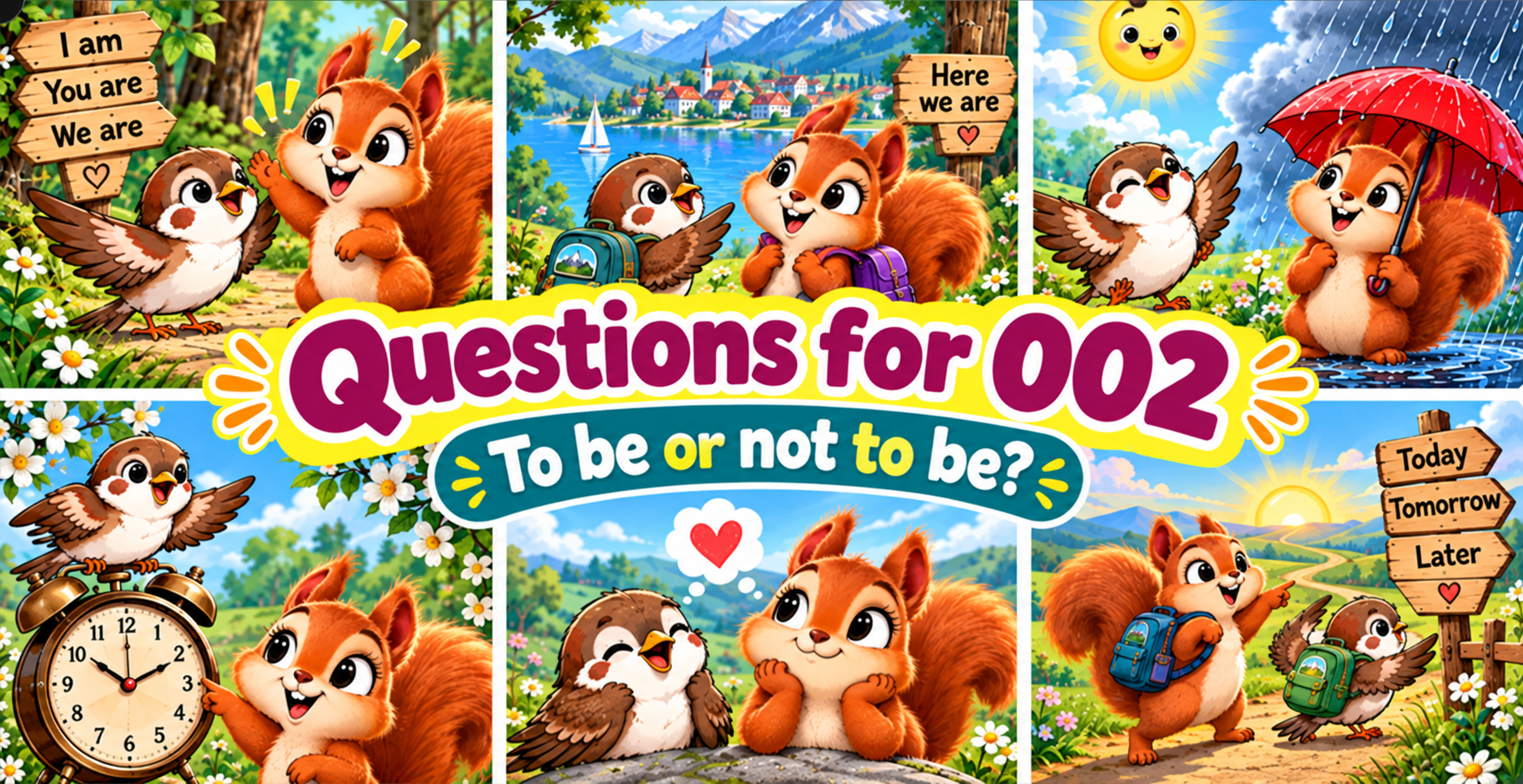 Protected: Questions about “002 To Be or Not to Be” – Practise the Verb “to Be” in All Tenses