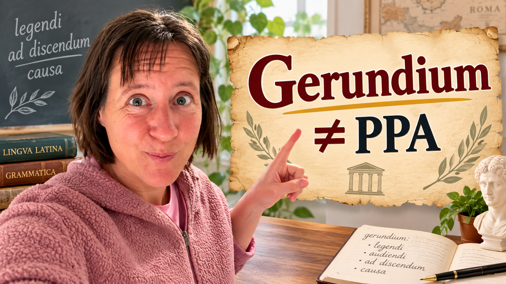 Das Gerundium im Lateinischen – Bildung, Verwendung und Unterschied zum PPA