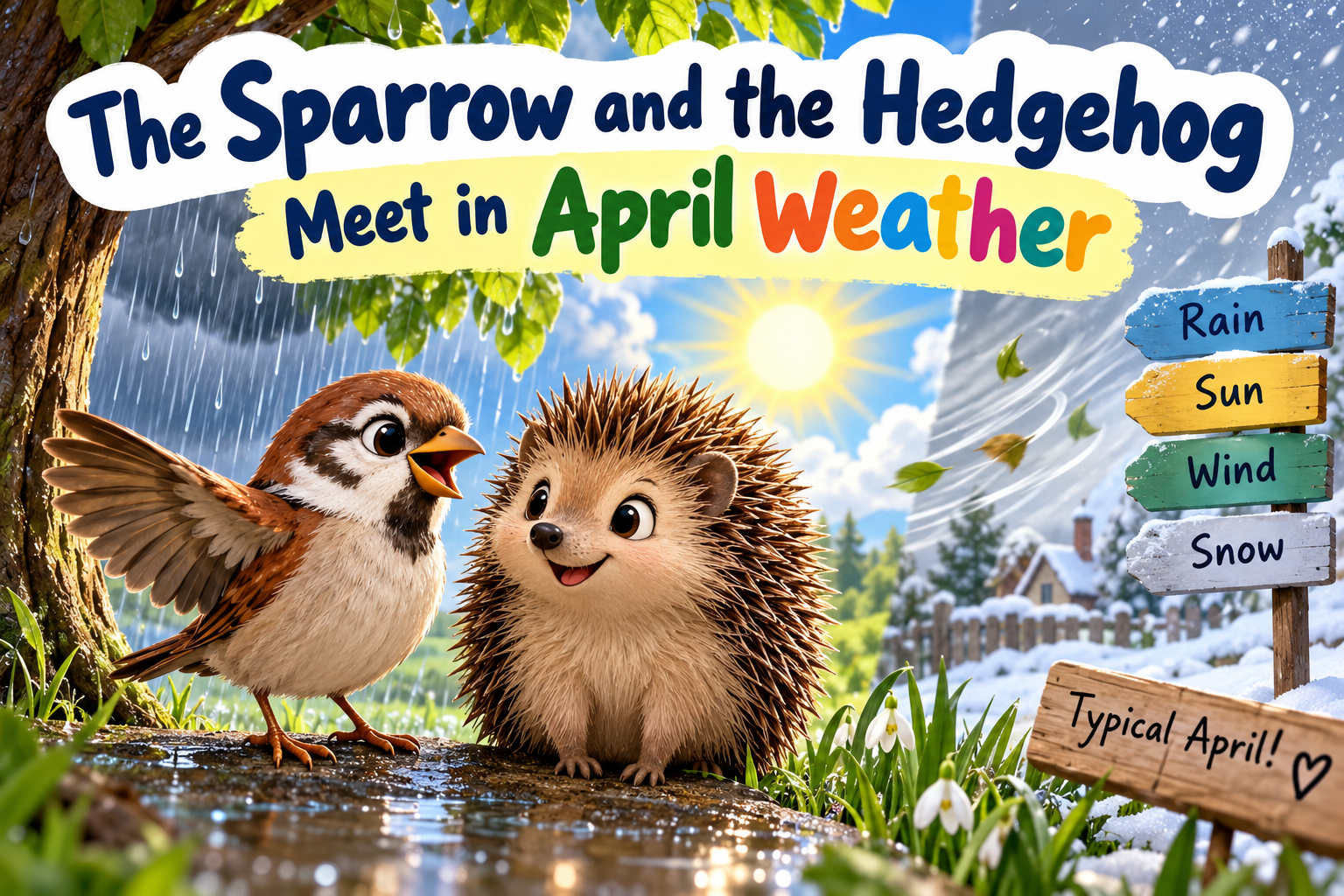 Protected: The Sparrow and the Hedgehog Meet in April Weather