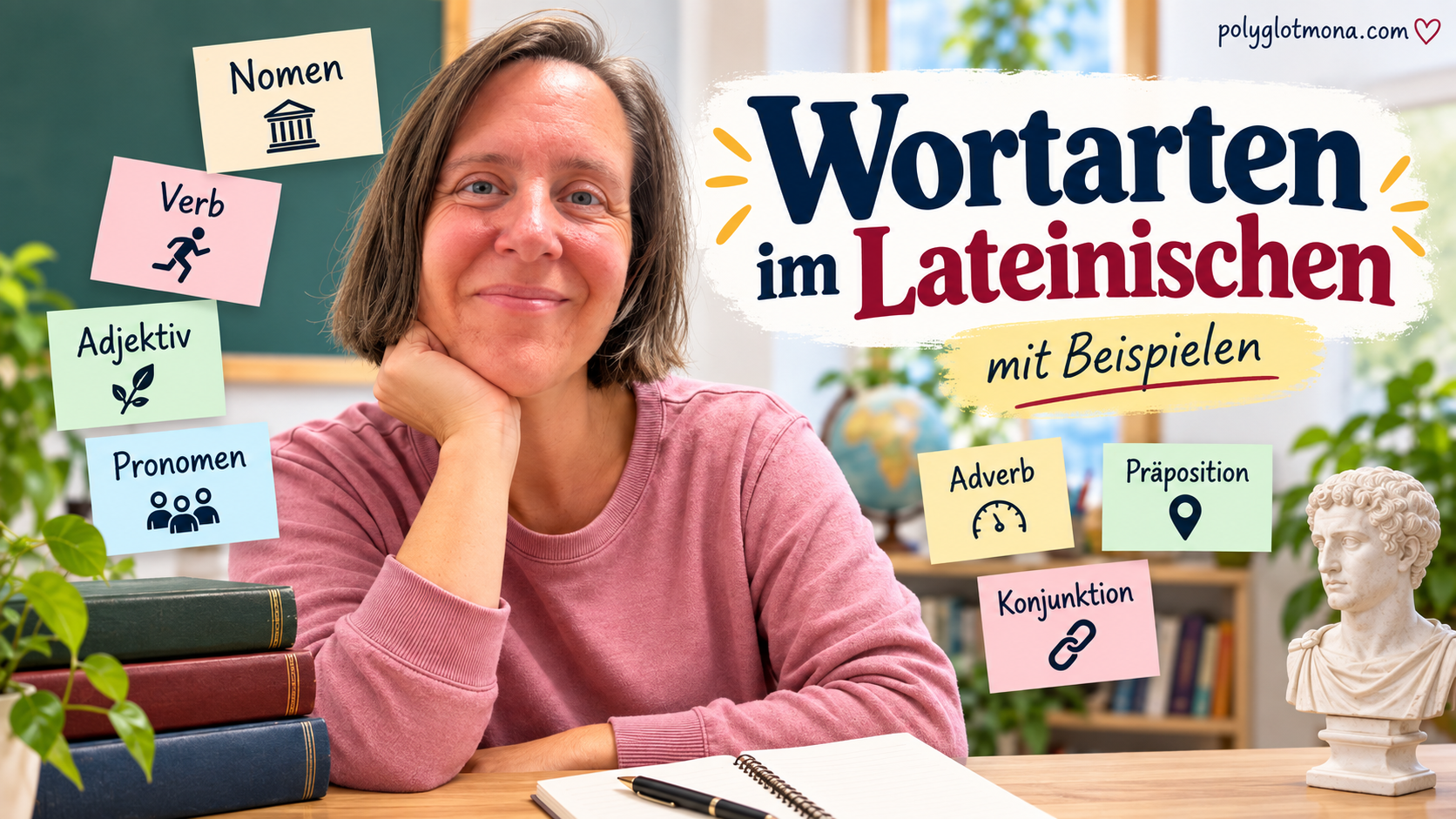 Alle Wortarten im Lateinischen – Überblick mit Beispielen